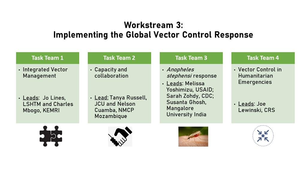 Workstream 3: Implementing the Global Vector Control Response 